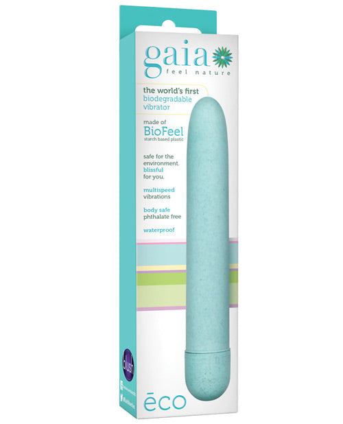 Gaia Blush Gaia Biodegradable Vibrator Eco - Aqua
