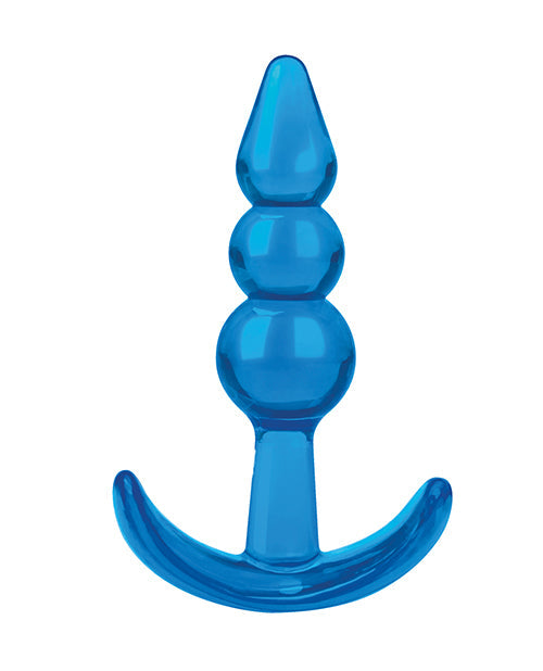 Blue Line Blue Line C & B 3.75" Beginners Beaded Plug - Jelly Blue
