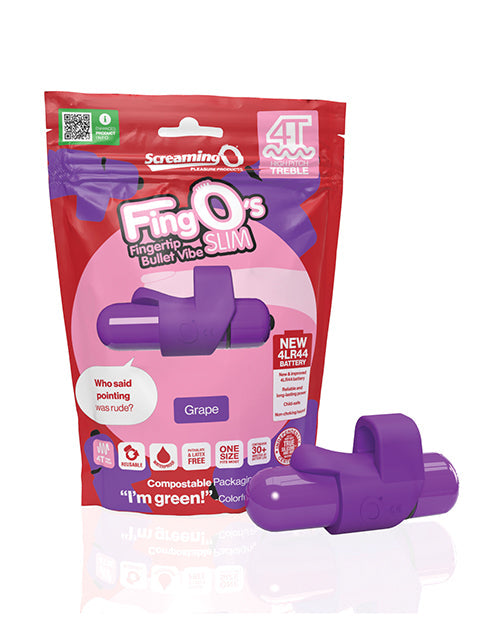 Screaming O Screaming O 4T FingO Slim - Grape