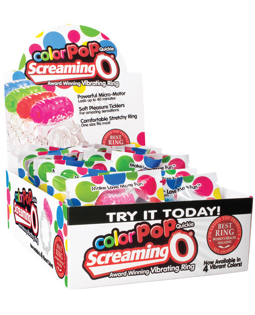 Screaming O Screaming O Color Pop Quickie - Asstd. Colors Box of 24