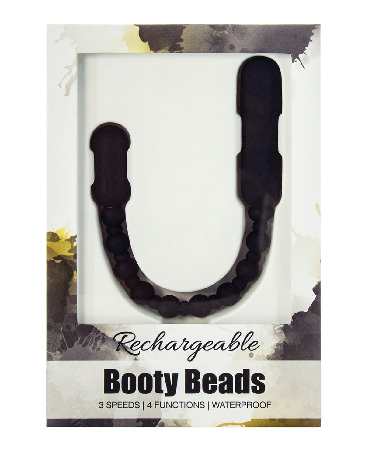 Power Bullet Rechargeable Booty Beads - Black