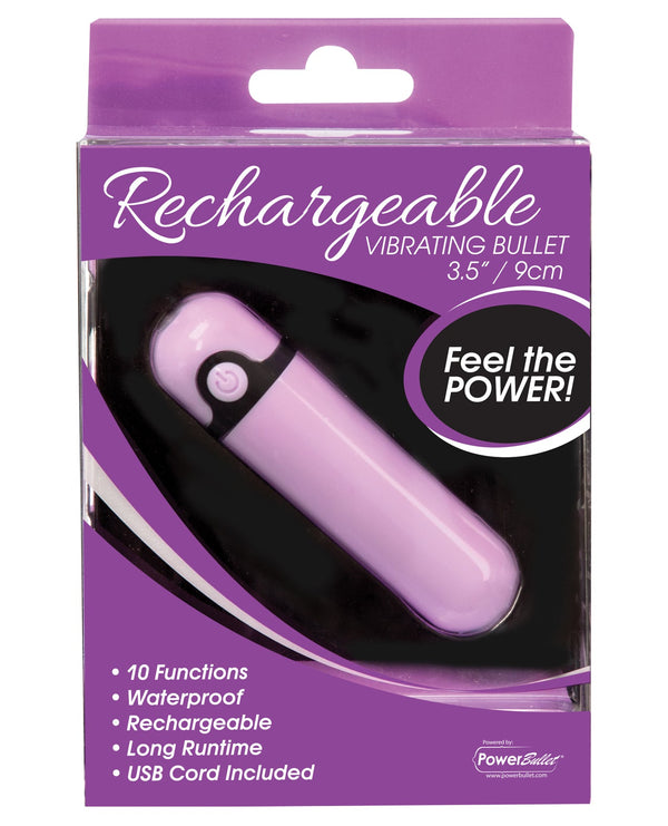 Swan Simple & True Rechargeable Vibrating Bullet - Purple