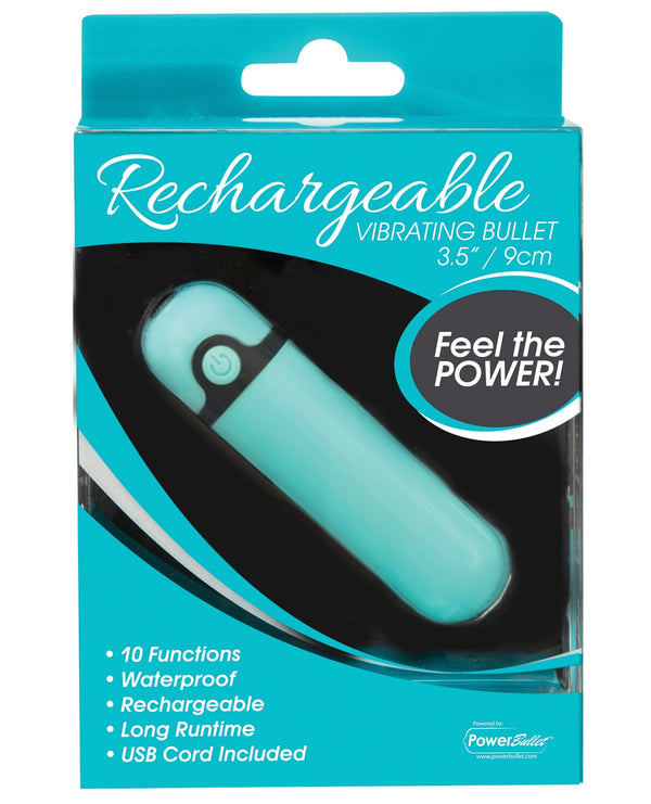 Swan Simple & True Rechargeable Vibrating Bullet - Teal