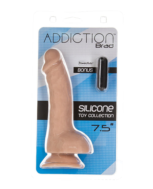 Addiction Addiction Brad 7.5" Dildo - Beige