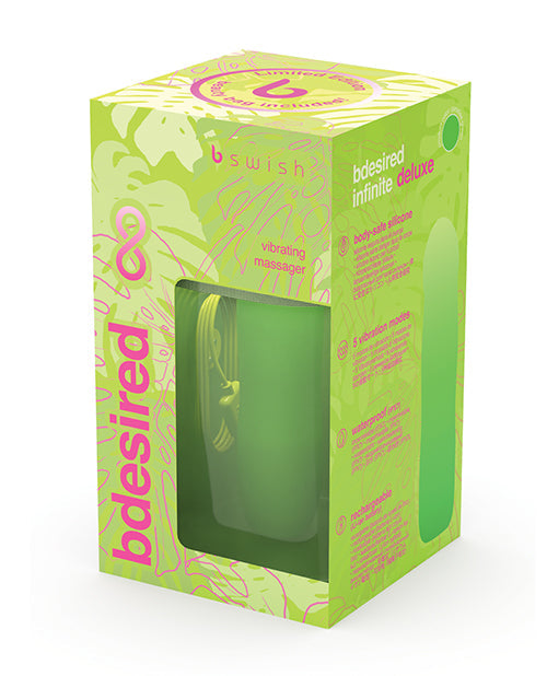 Bdesired Bdesired Infinite Deluxe LE Paradise Vibrator - Green