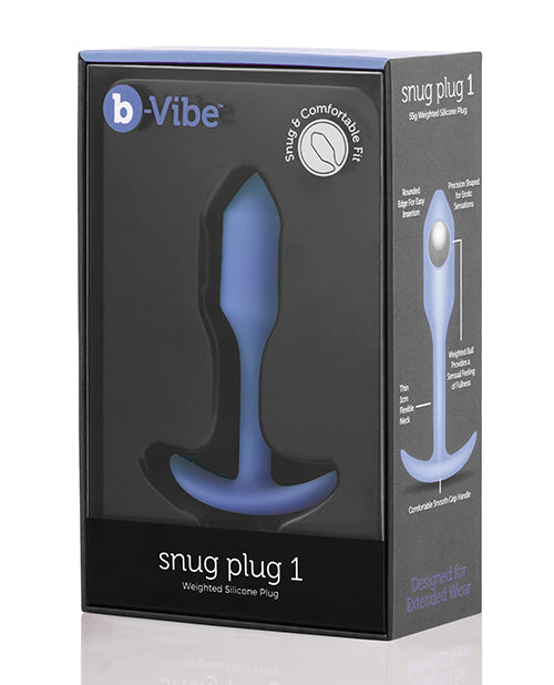 b-vibe b-Vibe Weighted Snug Plug 1 - 55 g Violet
