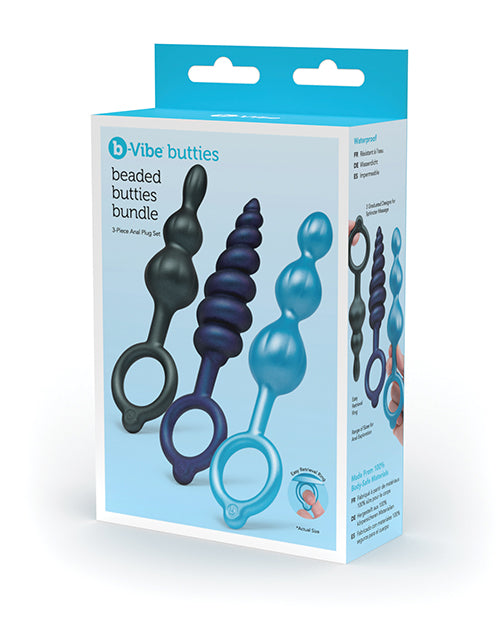 b-vibe b-Vibe Butties Beaded Bundle - 3 pc Set