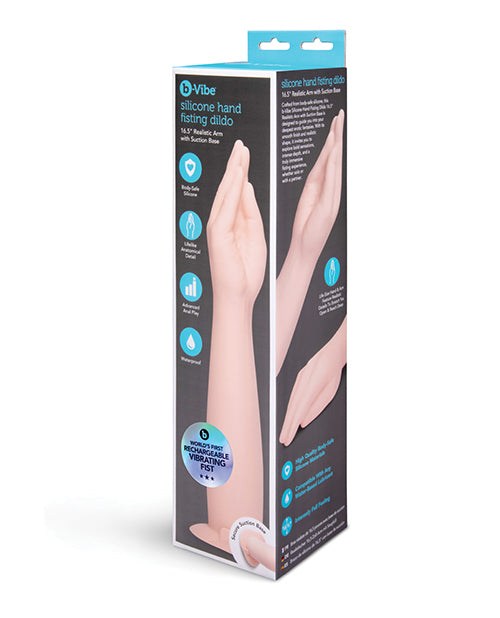 b-vibe b-Vibe 16.5 Inch Silicone Hand Fisting Dildo w/Suction Base