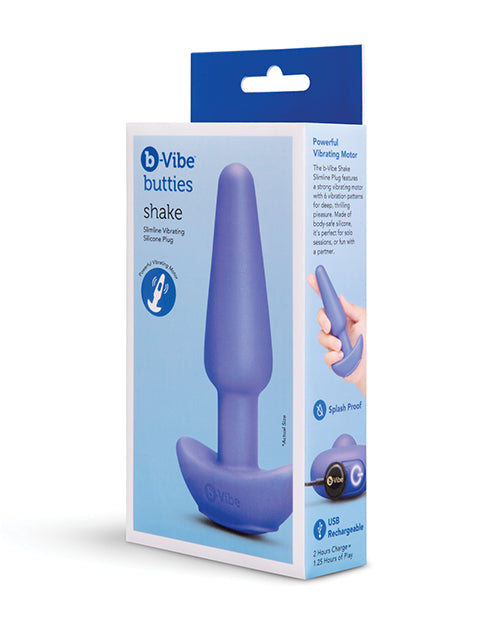 b-vibe Shake Slimline Vibrating Silicone Plug