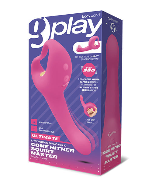 Bodywand Bodywand G-Play Come Hither Squirt Master - Pink