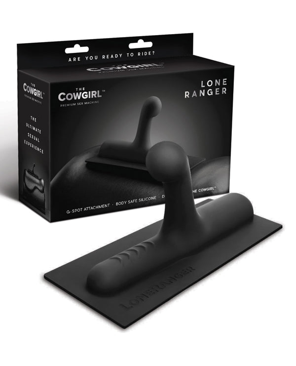 The Cowgirl The Cowgirl Lone Ranger Silicone Attachment - Black