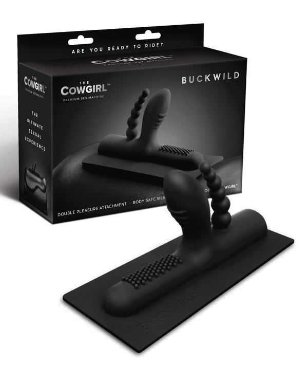 The Cowgirl The Cowgirl Buckwild Silicone Attachment - Black