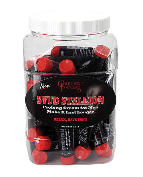 Stud Stallion Stud Stallion Prolong Cream for Men - .05 oz Tube Bowl of 36
