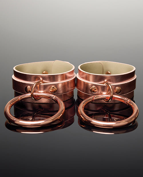 Coquette Pleasure Collection Pleasure Collection Adjustable Handcuffs - Rose Gold