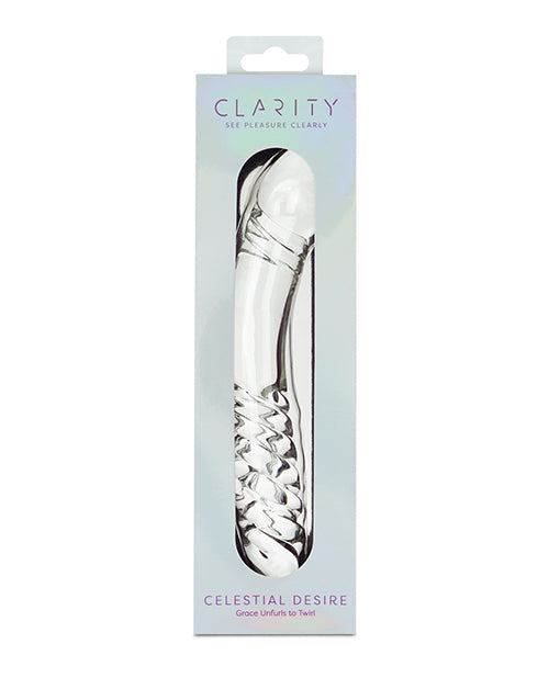Clarity Clarity Glass Dildo - Celestial Desire