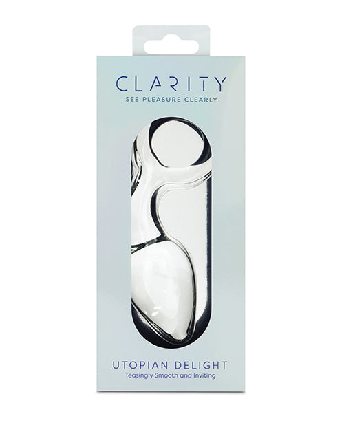 Clarity Clarity Glass Dildo - Utopian Delight