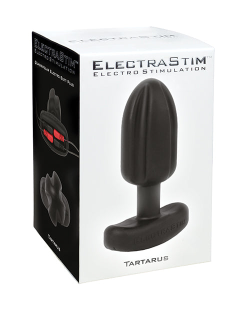 ElectraStim ElectraStim Silicone Noir Tartarus Butt Plug - Black