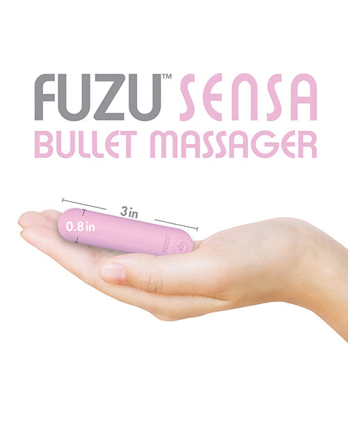 Fuzu Fuzu Sensa Activated Rechargeable Bullet Massager - Pastel Pink