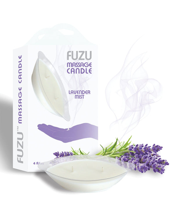 Fuzu Fuzu Massage Candle - 4 oz Lavender Mist