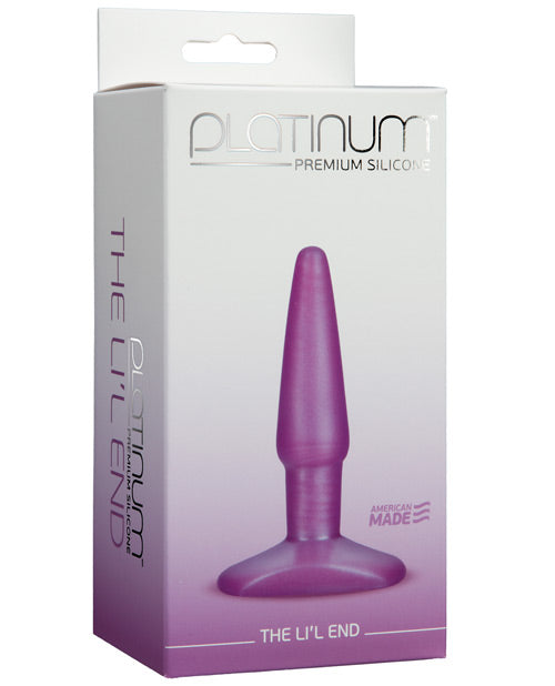 Platinum Platinum Silicone The Lil' End - Purple