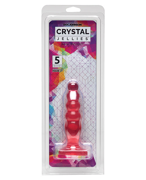 Crystal Jellies Crystal Jellies 5" Anal Delight - Pink