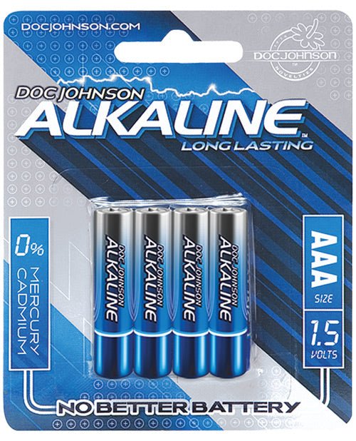 Doc Johnson Doc Johnson Alkaline Batteries - AAA 4 Pack