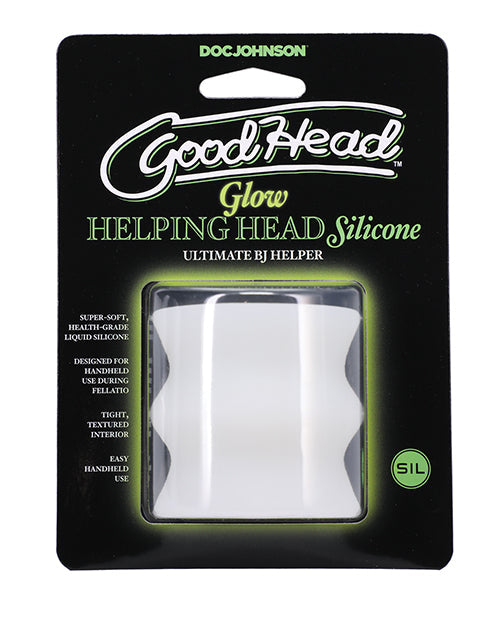 GoodHead GoodHead Silicone Glow Helping Head - Frost