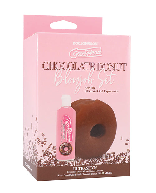 GoodHead GoodHead - Chocolate Donut Blowjob Set