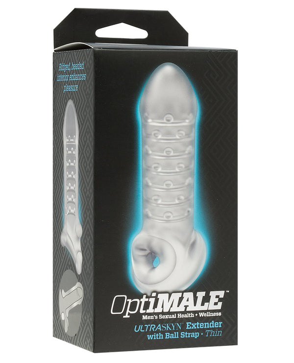 OptiMale OptiMale Extender w/Ball Strap Thin - Frost
