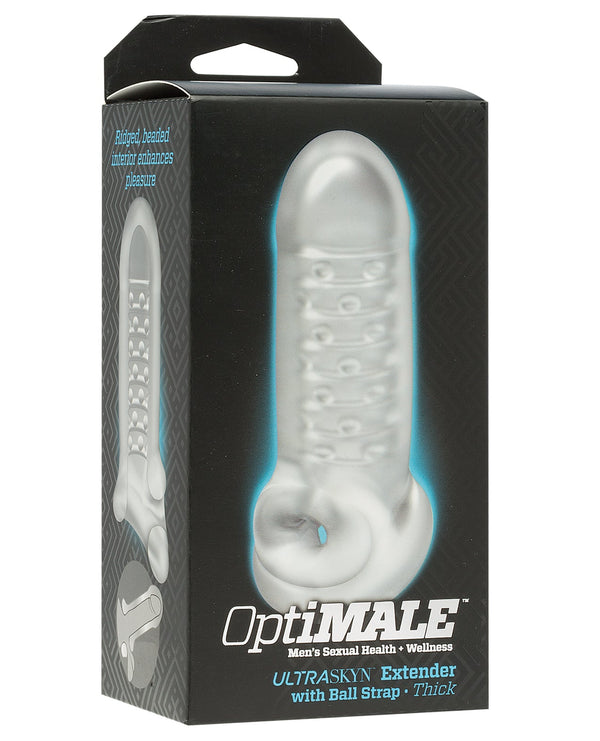 OptiMale OptiMale Extender w/Ball Strap Thick - Frost