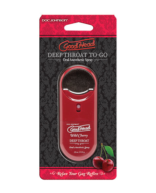 GoodHead GoodHead Deep Throat Spray To-Go - Wild Cherry