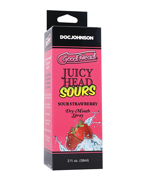 GoodHead GoodHead Juicy Head Dry Mouth Spray - 2 oz Spray Bottle Sour Strawberry