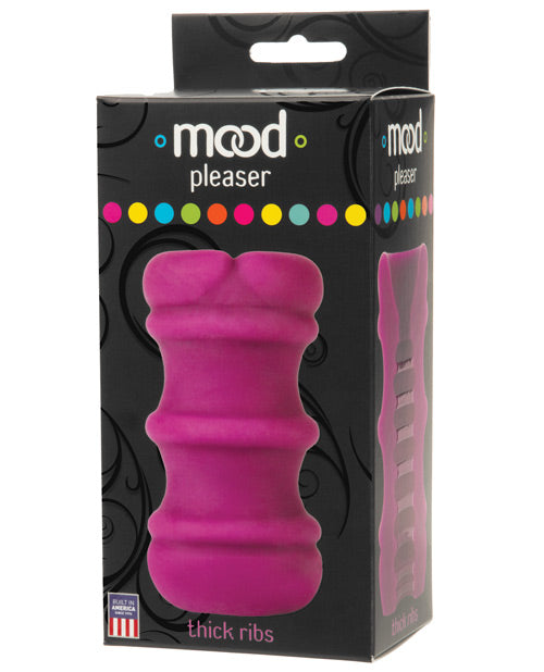 Mood Mood ULTRASKYN Thick Ribbed Stroker - Purple