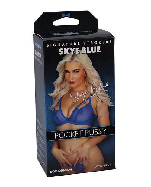 Signature Strokers Signature Strokers ULTRASKYN Pocket Pussy - Skye Blue