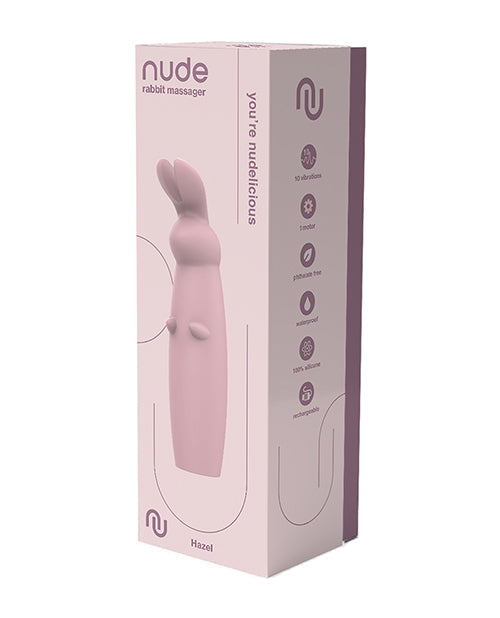 Nude NUDE Hazel Rechargeable Rabbit Massager - Pink