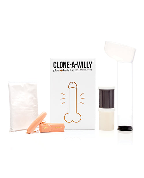 Clone A Willy Clone-A-Willy Plus+ Balls Kit - Deep Skin Tone