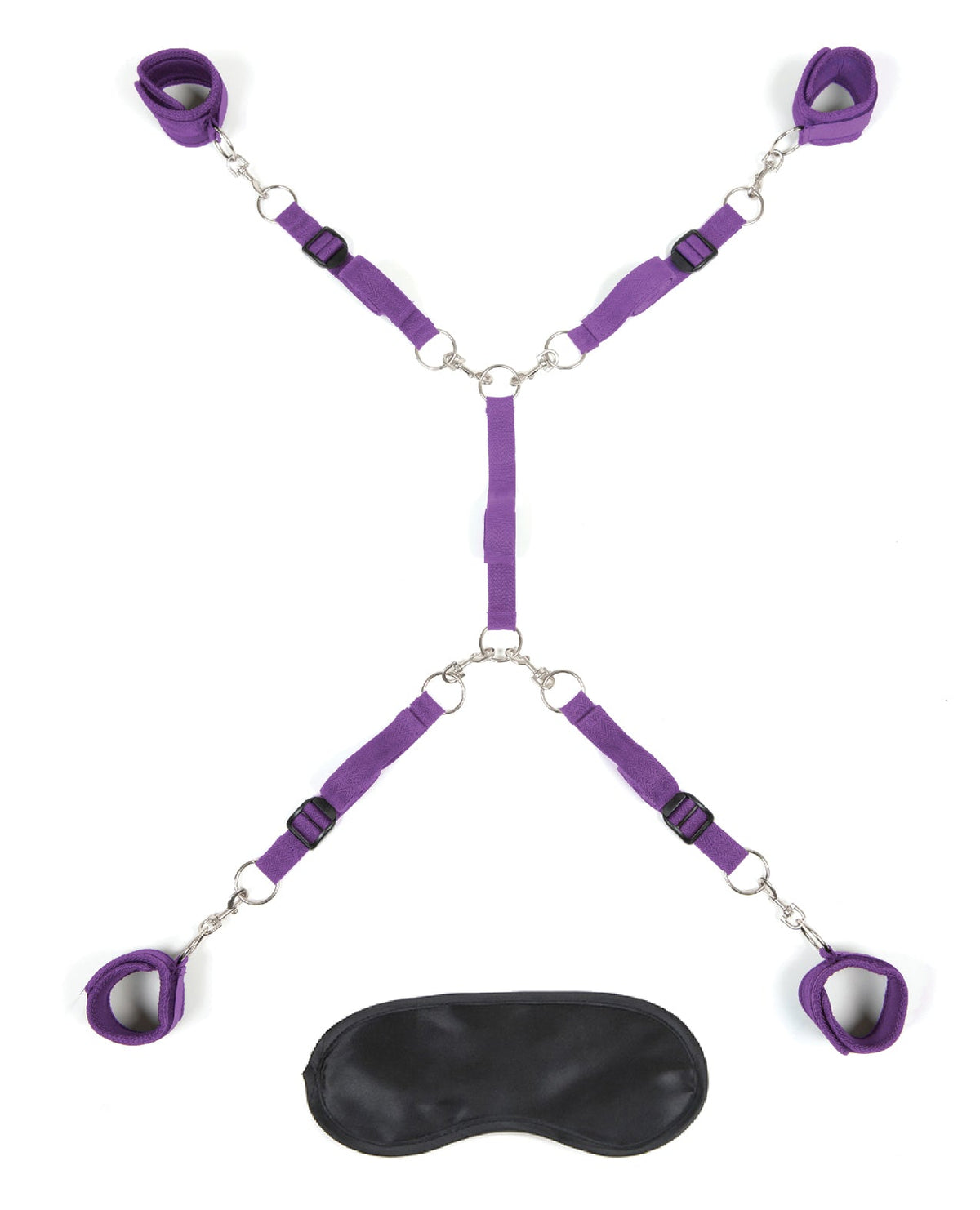 Lux Lux Fetish Bed Spreader - Purple