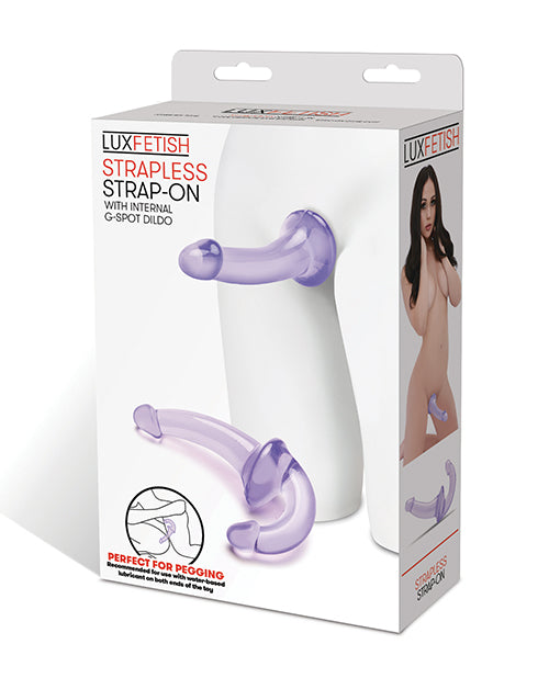 Lux Lux Fetish Strapless Strap On - Purple