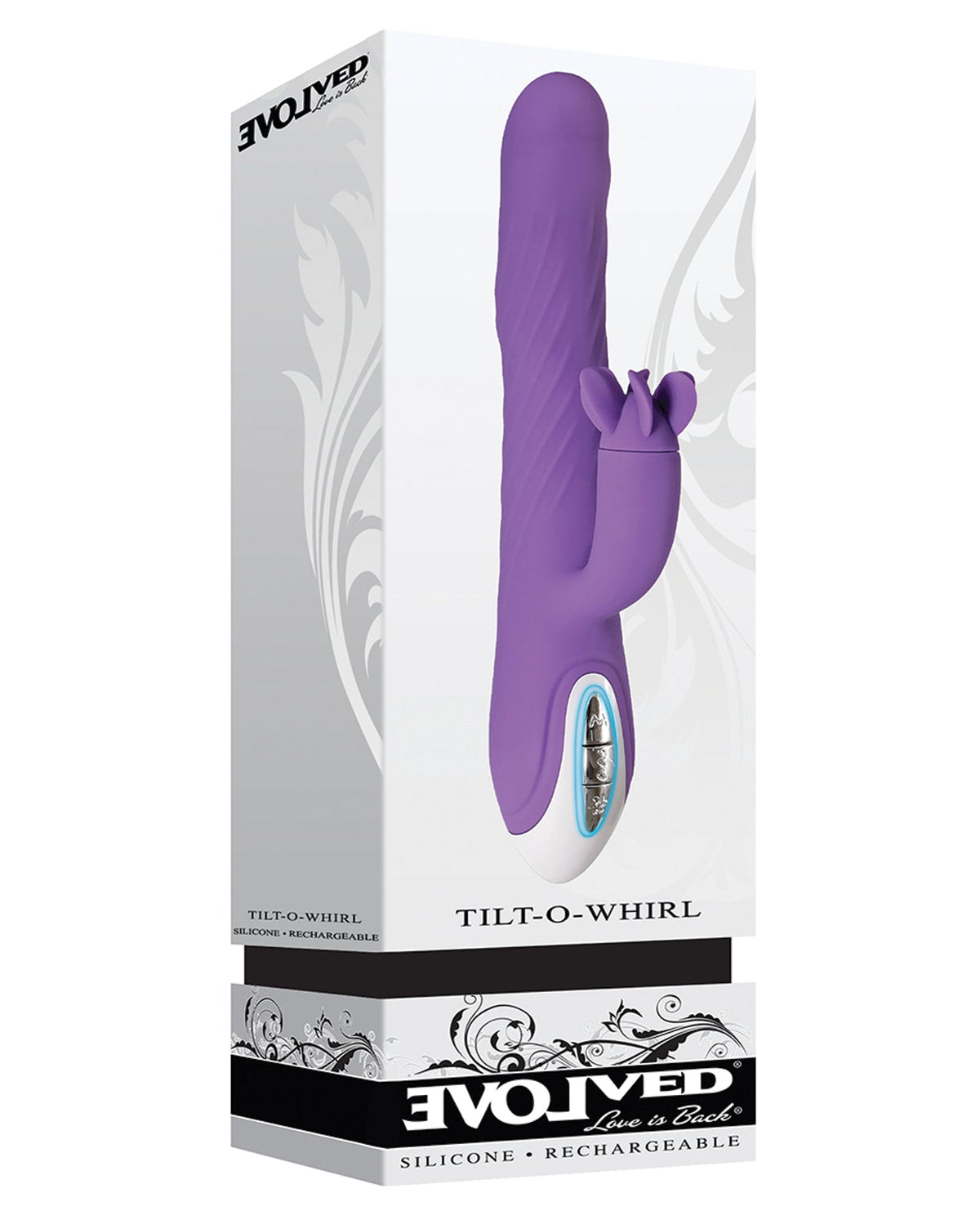 Evolved Evolved Tilt O Whirl Dual Stim - Purple