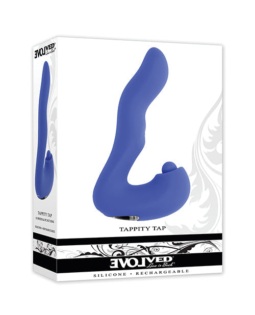Evolved Evolved Tappity Tap Vibrator - Blue