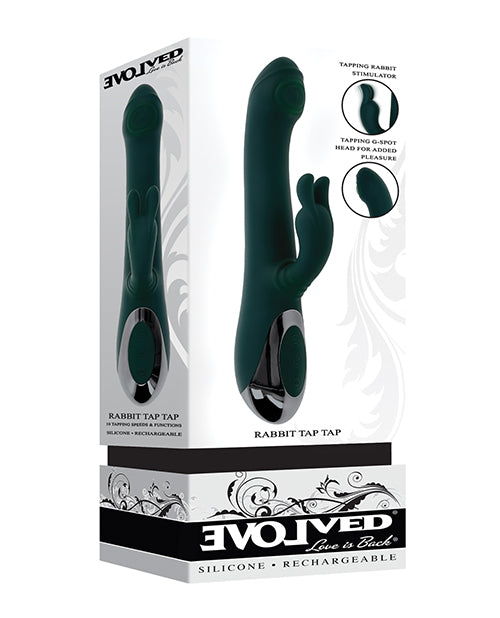 Evolved Evolved Rabbit Tap Tap Tapping Rabbit Vibe - Green