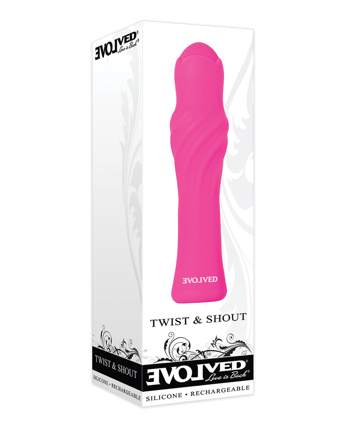 Evolved Evolved Twist & Shout Rechargeable Bullet - Pink