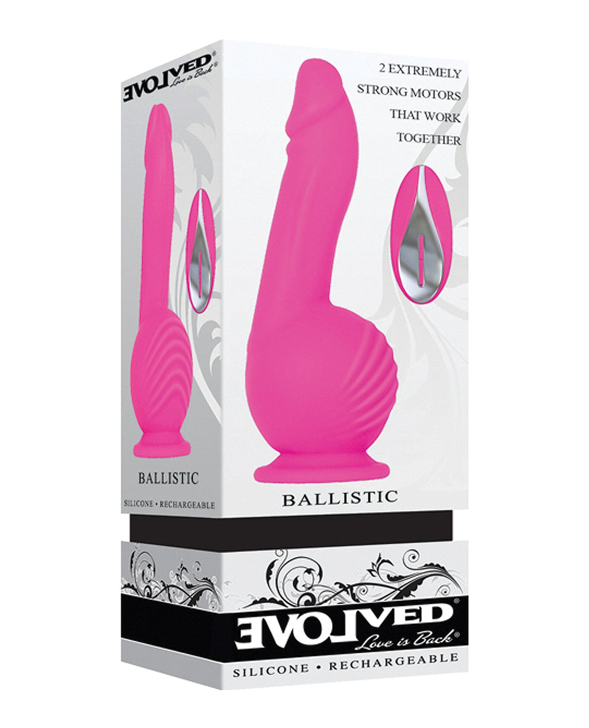 Evolved Evolved Ballistic Dildo - Pink
