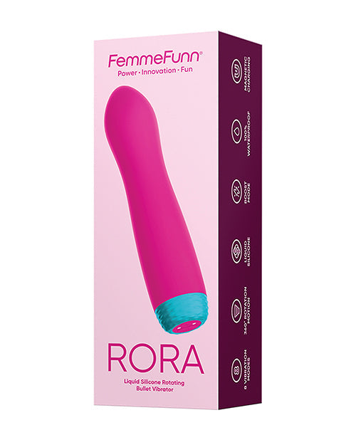 Femme Funn Femme Funn Rora Rotating Bullet - Pink