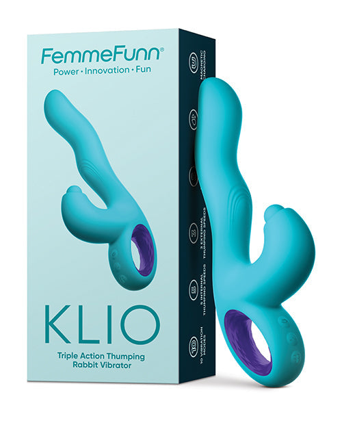 Femme Funn Femme Funn Klio Triple Action Rabbit - Turquoise
