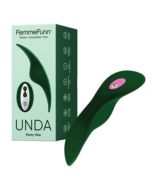 Femme Funn Femme Funn Unda Thin Panty Vibe - Dark Green