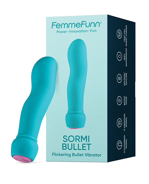 Femme Funn Femme Funn Sormi Fingerlike Bullet - Turquoise