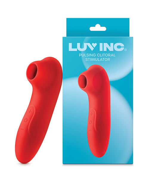 Luv Inc. Luv Inc. Pulsing Clitoral Stimulator - Red