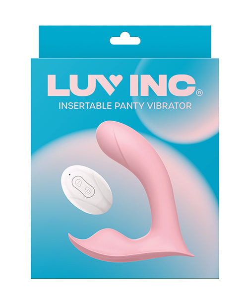 Luv Inc. Luv Inc. Insertable Panty Vibe - Pink
