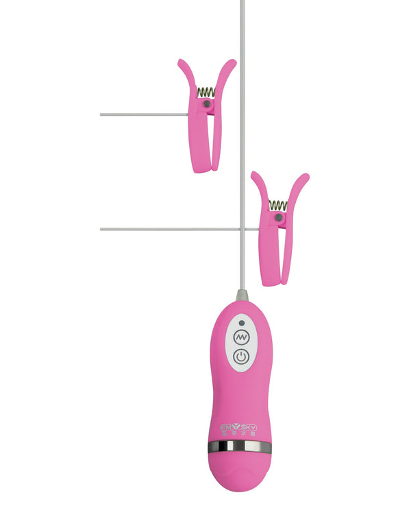 Gigaluv GigaLuv Vibro Clamps - 10 Functions Pink
